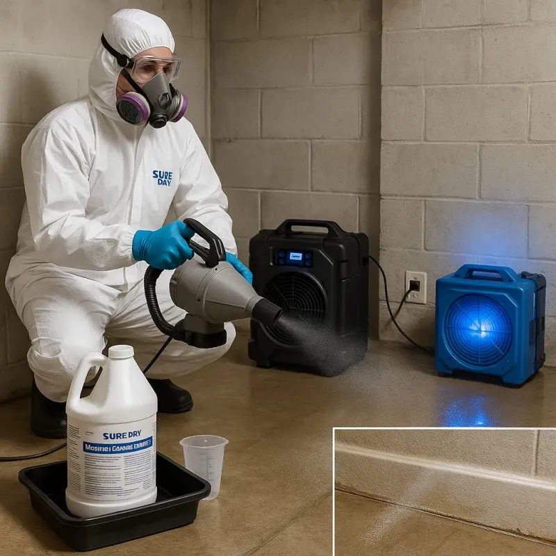 Sanitization and Odor Removal process in Mercer County, OH
