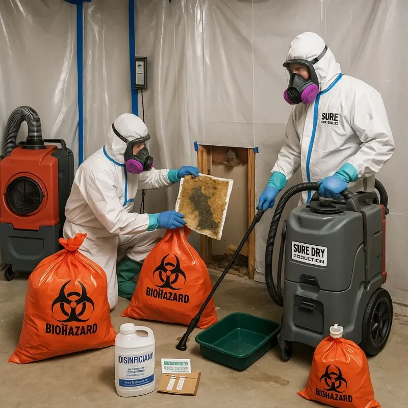 Contaminated Water Handling Protocols process in Mercer County, OH